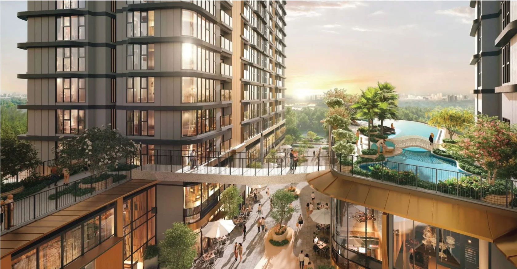 Phối cảnh dự án eNesta Gamuda Land